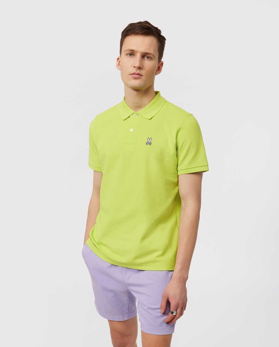 Polos Psycho Bunny Classic Polo Vert Clair Homme | HQX-98828917